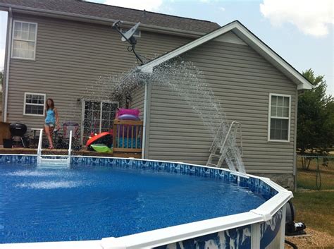 DIY~ Swimming Pool Fountain ....Image | Outdoors ~ Swimming Pools -Ti…