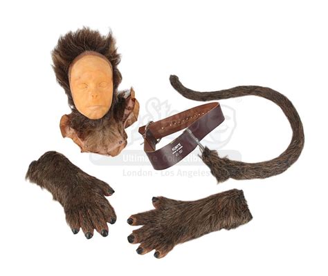 JUMANJI (1995) - Peter's (Bradley Pierce) Monkey Costume Components