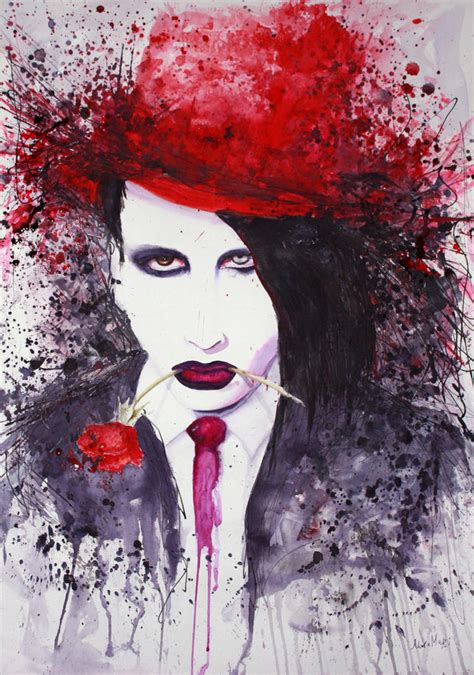 Marilyn Manson by MoreMari on DeviantArt