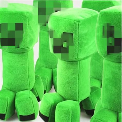 Minecraft Stuffed Plush children Toys TNT Creeper Enderman Sketelon Ocelot Plush Toy for ...