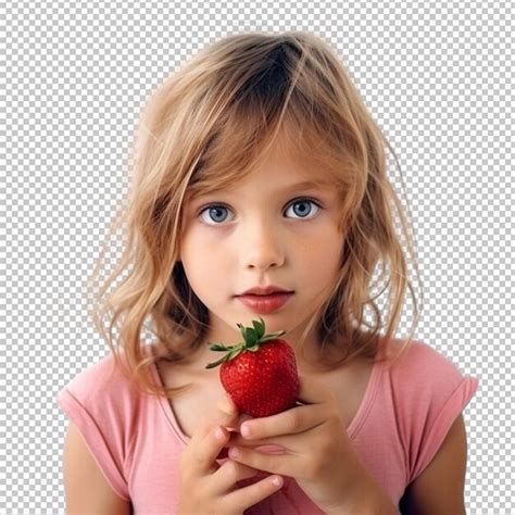 Premium PSD | Kids and healthy fruits