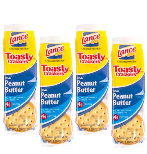 Lance Cheese Crackers 20ct - Peanut Butter