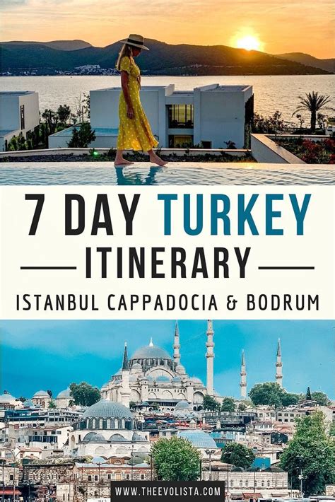 The Ultimate 7 Day Turkey Itinerary | Turkey travel guide, Turkey travel, Istanbul travel