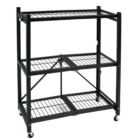 Origami 3-Tier Garage Storage Shelving Unit (29 in. W x 35 in. H x 13 in. D)-R3-01W - The Home Depot