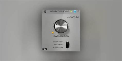 Saturation Knob VST Plugin By Softube! (FREE Download)