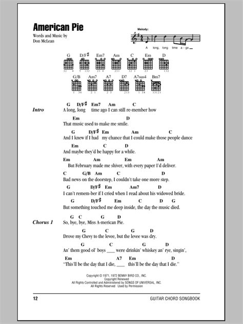 American Pie | Sheet Music Direct