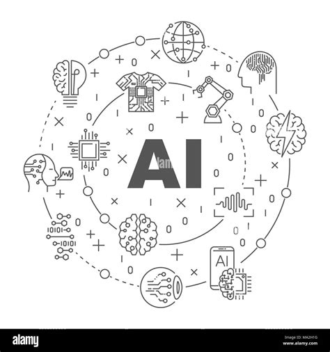 Artificial intelligence Black and White Stock Photos & Images - Alamy