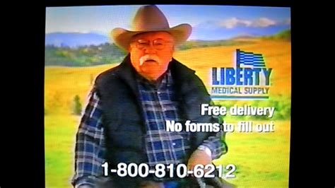 WILFORD BRIMLEY, talks about "Dia-beetus" -- Liberty Medical commercial, June 2001 TV Land - YouTube