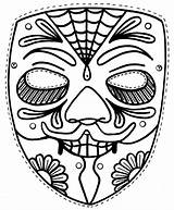 Mardi Gras Mask Coloring Page  Home sketch template