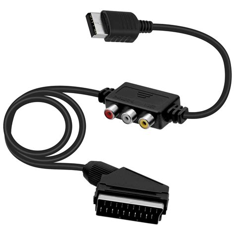 RGB Scart Cable With AV Adapter for SEGA Dreamcast