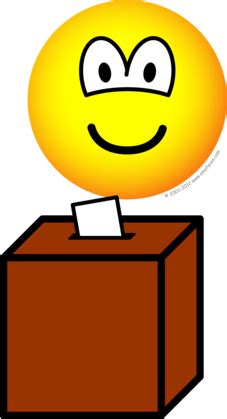 Voting emoticon : Emoticons @ emofaces.com