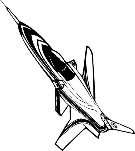 Clipart - X-29 aircraft