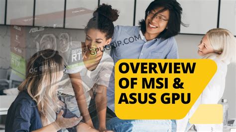 MSI VS ASUS GPU: What will be the best option in 2023? | GPUGrip.com