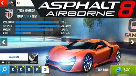 Asphalt 8 Airborne : All Cars + Prices! - YouTube