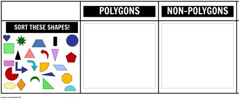 Intro to Geometry - Polygon Sorting Storyboard