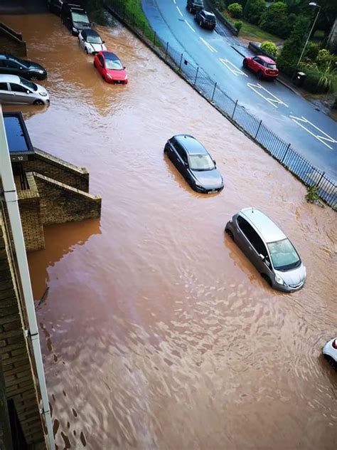 Pictures show the extent of flooding in Scotland after severe thunderstorms - Daily Record