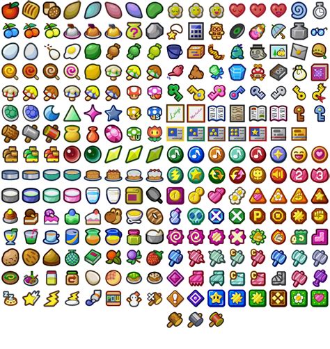 I remade and upscaled almost all item and badge icons from the original ...