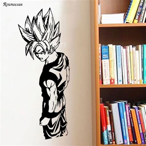 Aliexpress.com : Buy Super Saiyan Goku Vinyl Wall Decal Dragon Ball ...