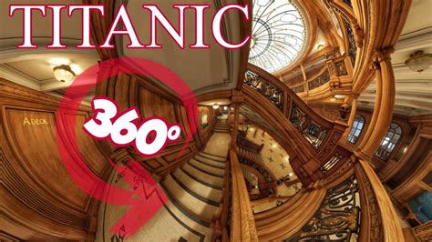 360° Experience Inside the TITANIC Part.1 Deck A&B 8K Virtual Tour Panoramas (Honor and Glory ...