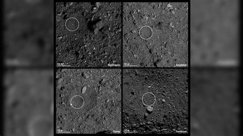 NASA Mission Picks 4 Sites for Asteroid Bennu Sample Return ...