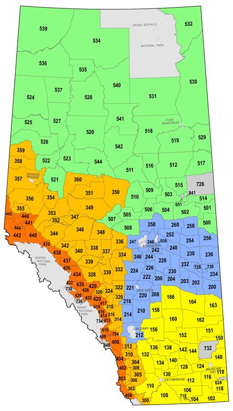 Map Of Northern Alberta