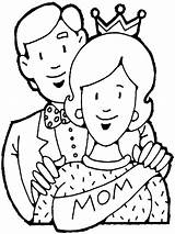 Happy Mothers Day Mom And Dad Coloring Page Printable For Kids  sketch template