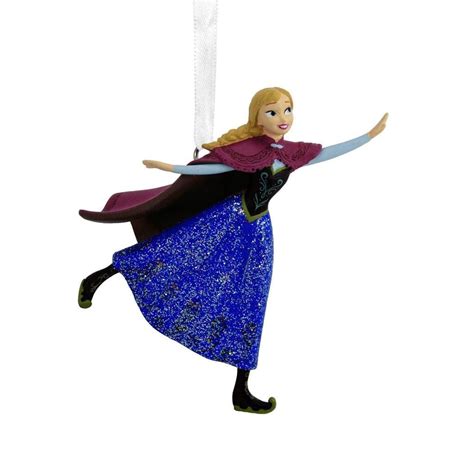 HMK Disney Frozen Anna Ice Skating Hallmark Ornament - Walmart.com ...