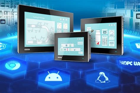 Touchscreen industrial panel PCs are for factory management - Softei ...