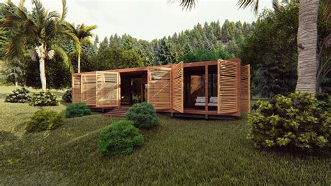 Shutters beach house design on Behance