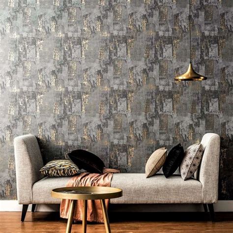 modern wallpaper design grunge pattern interior design | Modern wallpaper designs, Wallpaper ...