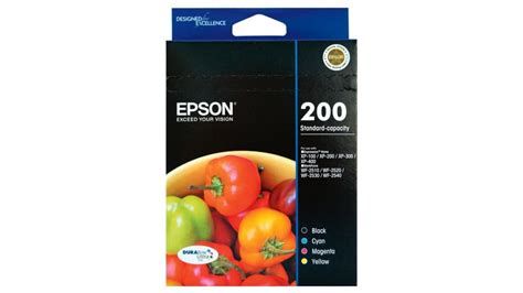 EPSON 200 GENUINE VALUE PACK ORIGINAL 4 INKS. - Ink Warehouse