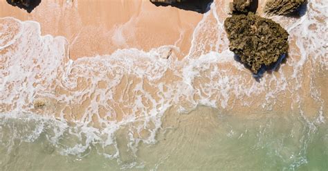 Drone Shot of a Beach · Free Stock Photo