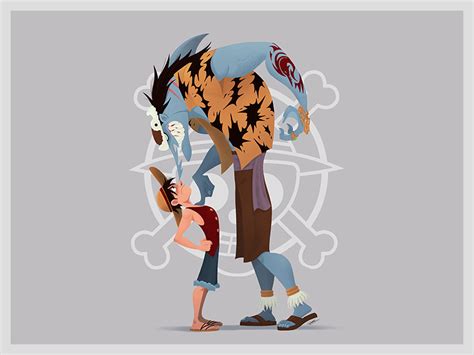 LUFFY VS ARLONG by Olivier Silven on Dribbble