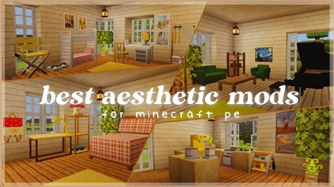 Best Aesthetic furniture mods and cute addons for Minecraft Bedrock | Minecraft Furniture Mod ...