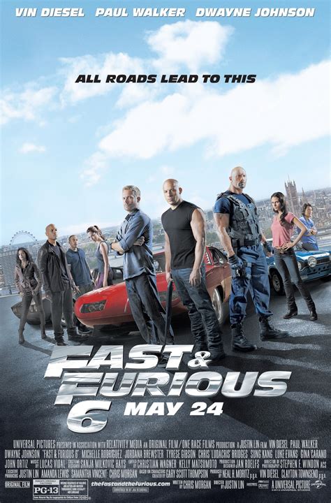 Fast & Furious 6 Review ~ Ranting Ray's Film Reviews