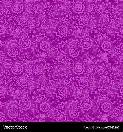 Purple seamless floral pattern background Vector Image