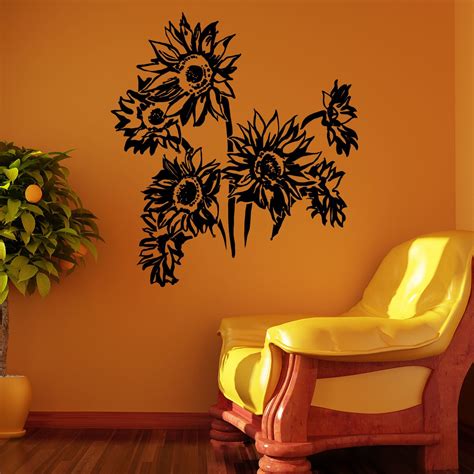 Sunflowers Wall Sticker / Decal - World of Wall Stickers