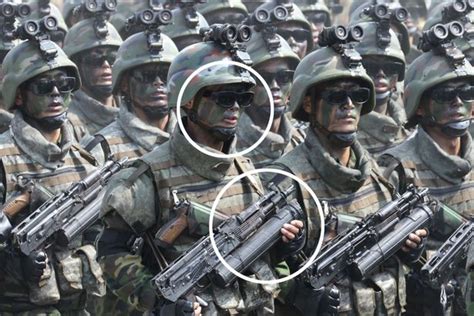 Kim Jong-un's North Korean troops are wielding 'FAKE' weapons in military parades - Mirror Online