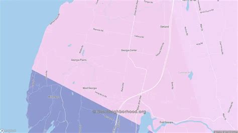 Georgia, VT Political Map – Democrat & Republican Areas in Georgia ...