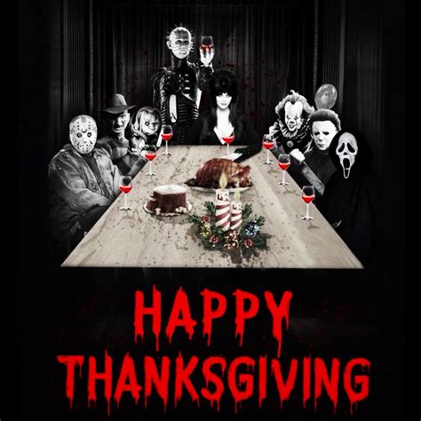 Pin by Ghouly Girl 🦇 on Oh My Horror | Thanksgiving, Horror, Happy ...