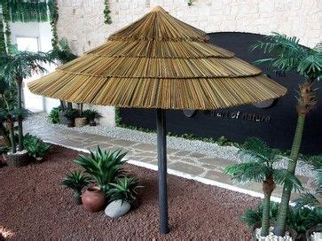 Thatch Umbrella - Synthetic - Tropical - Outdoor Umbrellas - Miami - by AMAZULU INC | Houzz ...