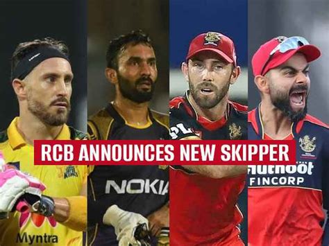 RCB New Captain IPL 2022 | Faf du Plessis RCB New Captain 2022 | RCB ...