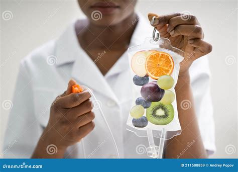 IV Drip Vitamin Infusion Therapy Stock Image - Image of arms, lady: 211508859