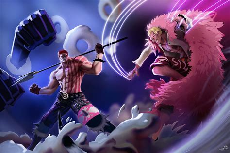 r/OnePiece - Katakuri vs Doflamingo - Fanart by me | One piece comic ...