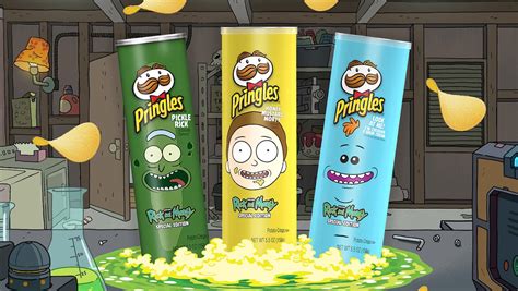 Pringles Launching Two More RICK AND MORTY Flavors - Nerdist