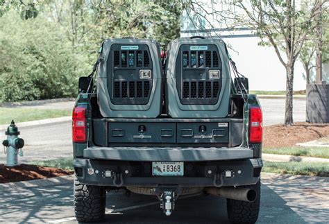 How to Install Two Large Kennels in a Truck