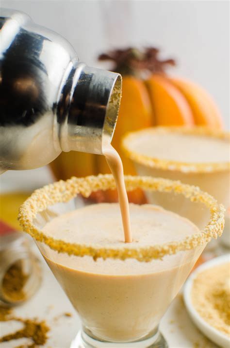 Pumpkin Pie Martini with REAL Pumpkin Recipe | Life's Ambrosia