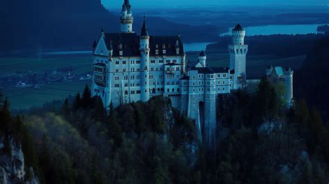 Neuschwanstein castle Wallpaper - Bavaria, Germany, Architecture #6462