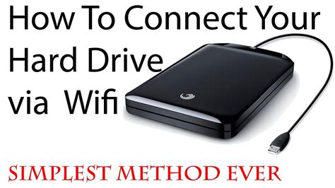 How to share/access a hard drive via wifi router usb port - YouTube