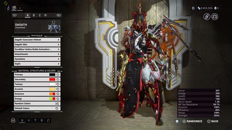 Warframe dagath fashion frame by cybertech02 on DeviantArt